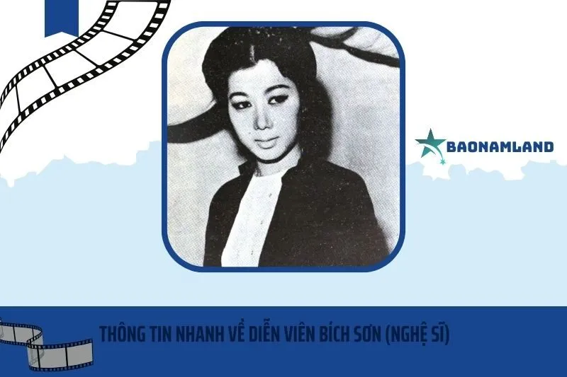 Thông tin nhanh về diễn viên nghệ sĩ Bích Sơn