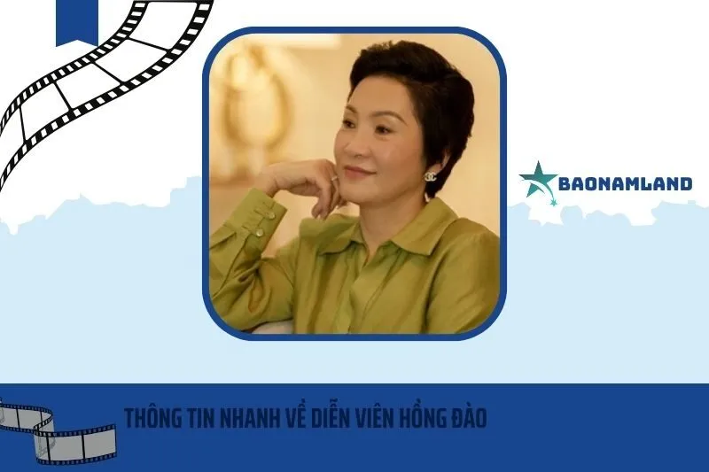 Thông tin nhanh về diễn viên Hồng Đào