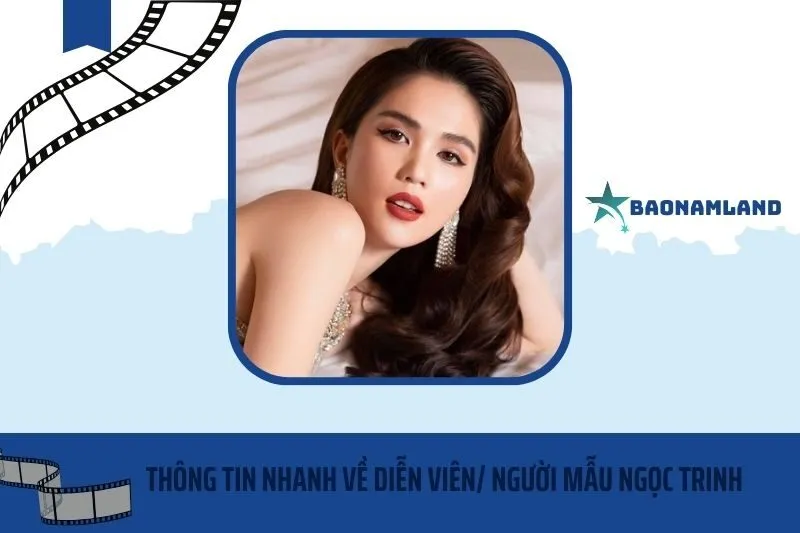Thông tin nhanh về diễn viên người mẫu Ngọc Trinh