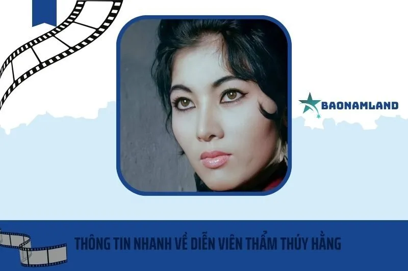 Thông tin nhanh về diễn viên Thẩm Thúy Hằng