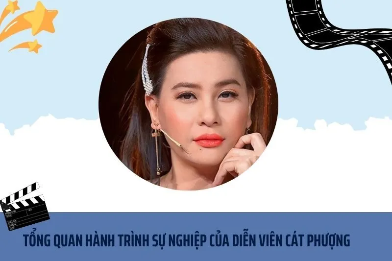 Tổng quan hành trình sự nghiệp diễn viên Cát Phượng