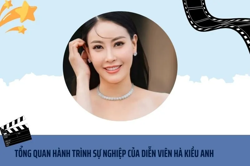 Tổng quan hành trình sự nghiệp diễn viên Hà Kiều Anh