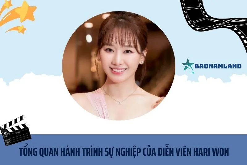 Tổng quan hành trình sự nghiệp Diễn viên Hari Won