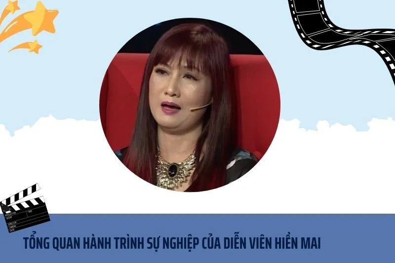 Tổng quan hành trình sự nghiệp diễn viên Hiền Mai