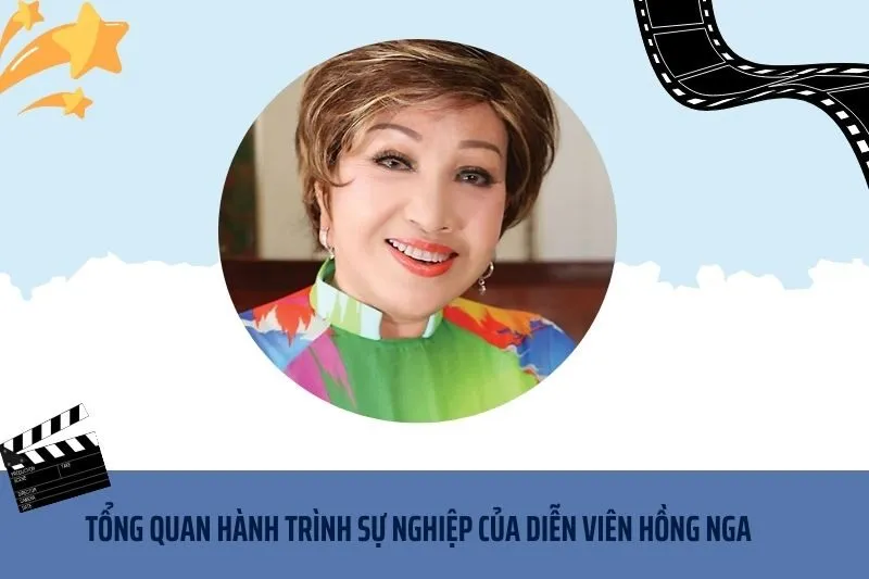 Tổng quan hành trình sự nghiệp diễn viên Hồng Nga