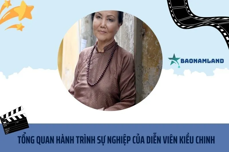 Tổng quan hành trình sự nghiệp diễn viên Kiều Chinh