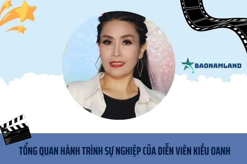 Tổng quan hành trình sự nghiệp diễn viên Kiều Oanh