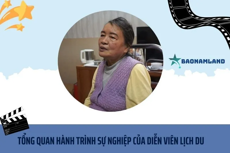 Tổng quan hành trình sự nghiệp diễn viên Lịch Du