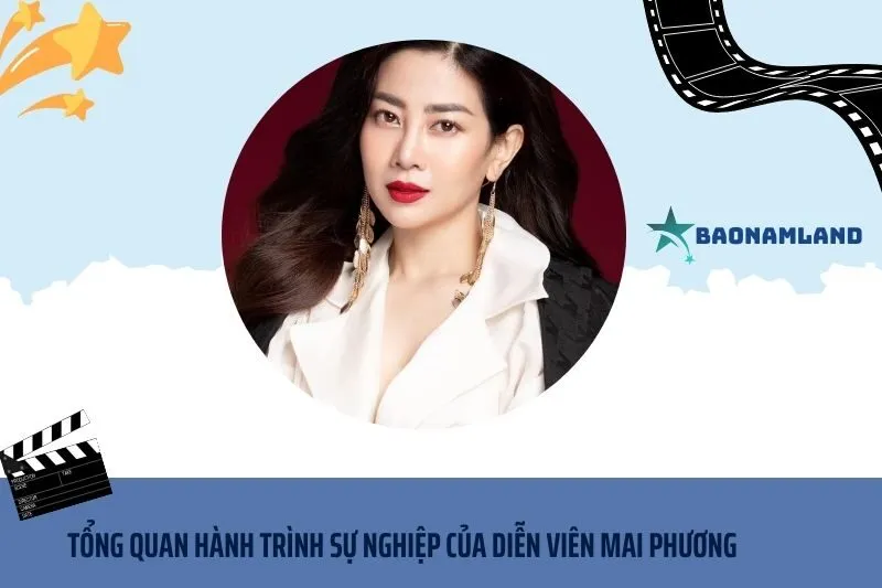 Tổng quan hành trình sự nghiệp diễn viên Mai Phương