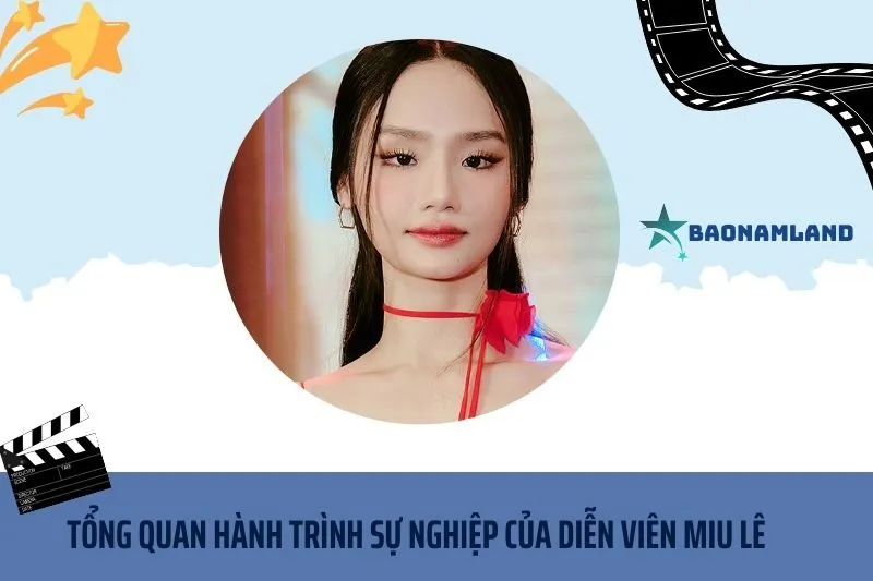 Tổng quan hành trình sự nghiệp diễn viên Miu Lê