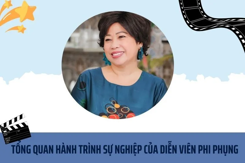 Tổng quan hành trình sự nghiệp diễn viên Phi Phụng