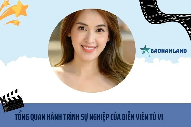 Tổng quan hành trình sự nghiệp diễn viên Tú Vi
