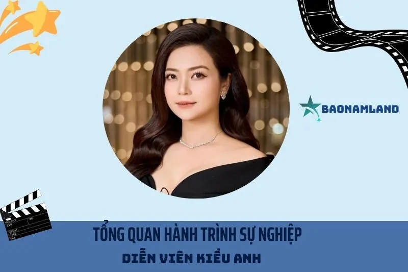 Tổng quan hành trình sự nghiệp Diễn viên Kiều Anh